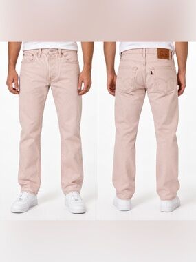 Levi’s Fresh 501 Original Loquat Pink Cherry Tab Jeans W32 L32
